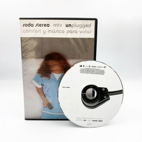 Dvd Original Soda Stereo Mtv Unplugged Confort Y Música