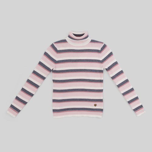 Chompa Para Niña Circus Rayas Caf