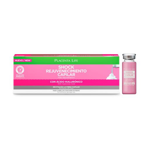 Shock Rejuvenecimiento ácido hialurónico de 15 ml caja x 12 unids