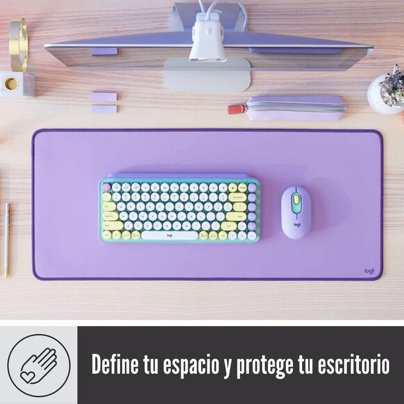 Logitech---Mousepad-Desk-Mat-Tamaño--700-x-300-x-2-mm---Lavanda