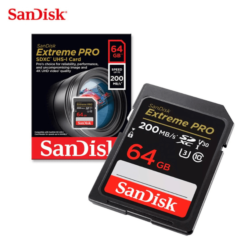 Memoria-SD-Sandisk-Extreme-Pro-64GB-200MB-s