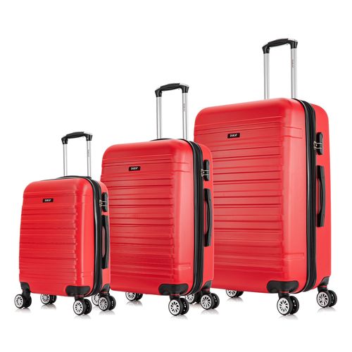 Maletas de viaje Dukap Set de 3 Liverpool Rojo LIJR
