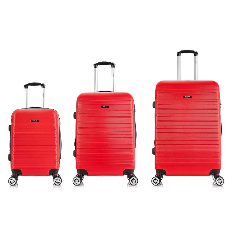 Maletas-de-viaje-Dukap-Set-de-3-Liverpool-Rojo-LIJR