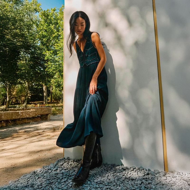 Vestidos Elegantes Marca Sfera Ropa Vestido Cuerpo Chaleco Sfera