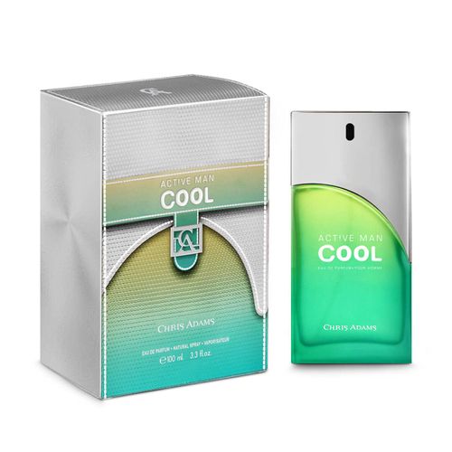 Perfume Active Man Cool Chris Adams Hombre Edp 100 Ml