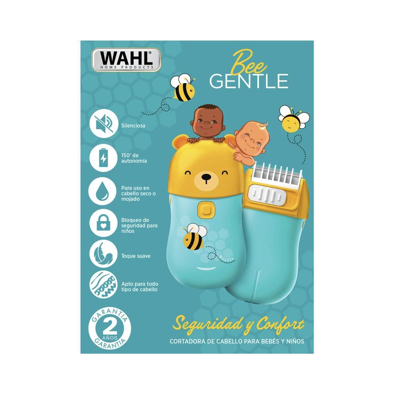 Maquina-Afeitadora-Bee-Gentle-Cortadora-Cabello-Bebes-Niños