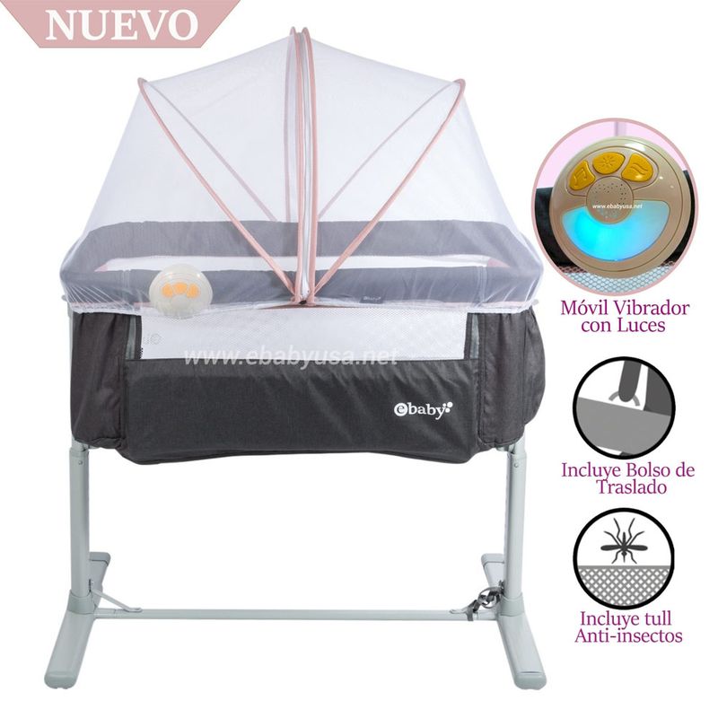 Cuna-Colecho-Ebaby-Musical-y-Vibrador-TAMI-Rosado