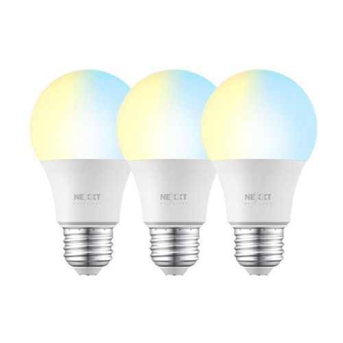 Foco Smart LED Nexxt Nhb-W1203Pk Luz Calida - 3 unidades