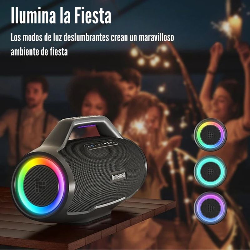 Tronsmart---Parlante-Bang-Max-130W-Bluetooth-IPX6-Waterproof---Negro