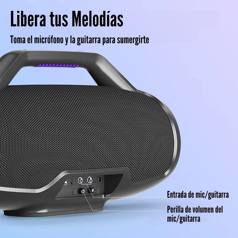 Tronsmart---Parlante-Bang-Max-130W-Bluetooth-IPX6-Waterproof---Negro