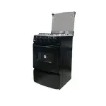 Cocina-Fadic-con-Tapa-de-Vidrio-y-Horno-Sami-4H-Negro