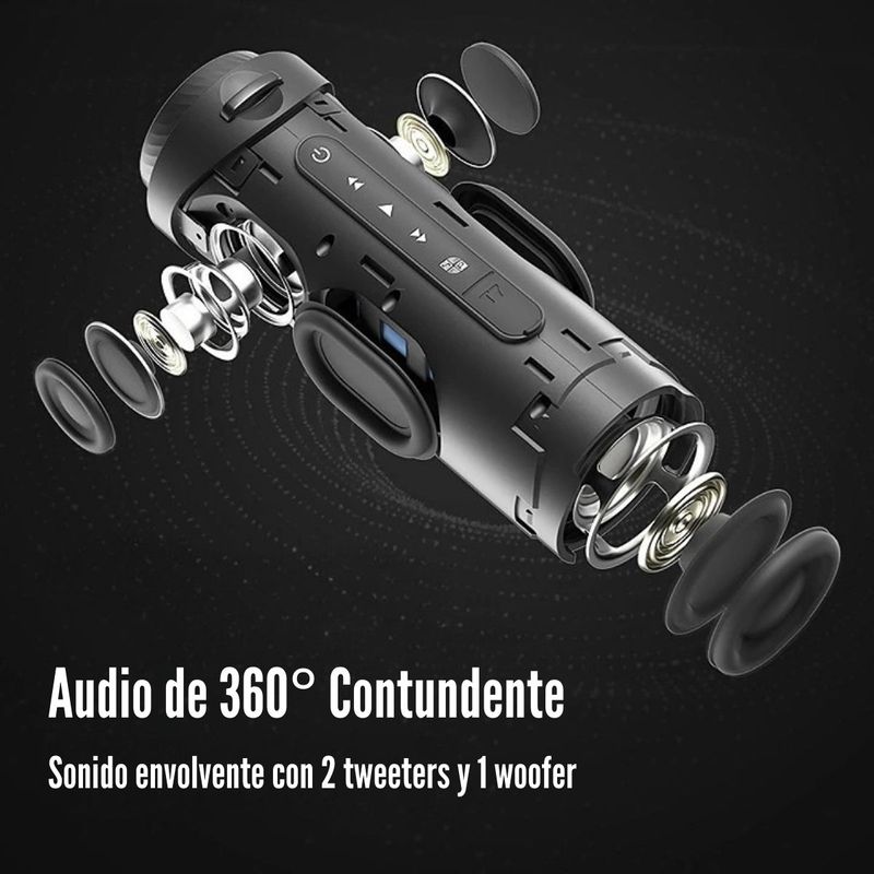 Tronsmart---Parlante-T7-30W-Bluetooth-IPX7-Waterproof---Negro