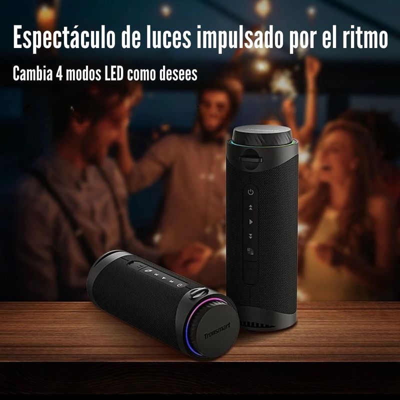 Tronsmart---Parlante-T7-30W-Bluetooth-IPX7-Waterproof---Negro