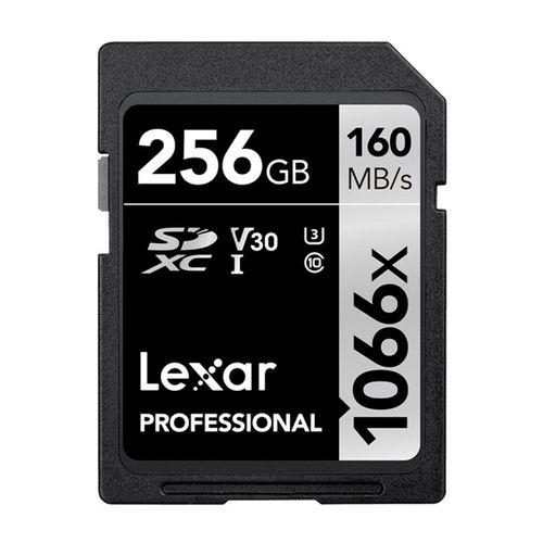 Memoria SD Lexar Professional 256GB - R:160mb - W:120mb 1066x - Fotobuy Store