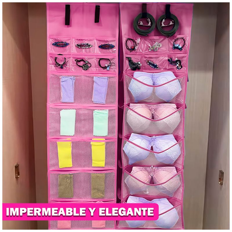 Organizador-Colgante-de-Zapatos-Carteras-Ropa-Interior-D03-Rosado