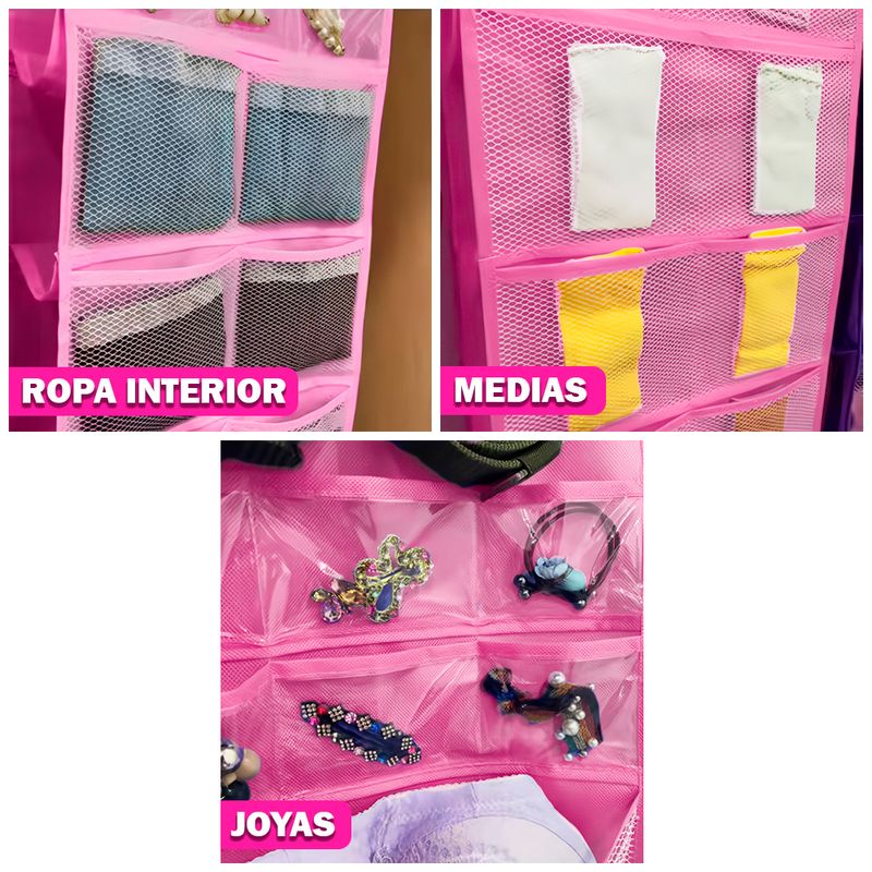 Organizador-Colgante-de-Zapatos-Carteras-Ropa-Interior-D03-Rosado