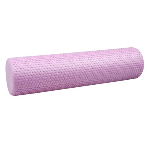 Rodillo Eva Foam Roller Masaje Estimulacion 90 X 15 Cm Lila
