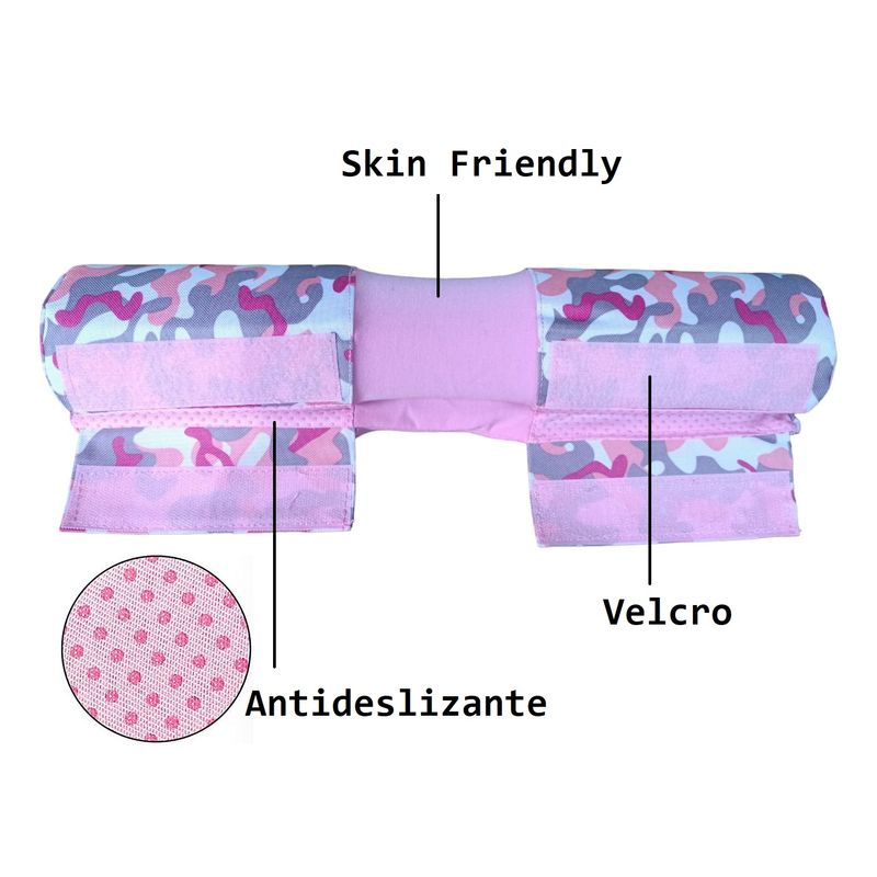 Almohadilla-Camuflada-Para-Barra-De-Pesas-Protector-de-Hombros---PINK