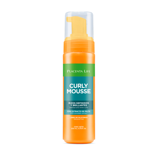 Placenta Life Curly Mousse 200ml