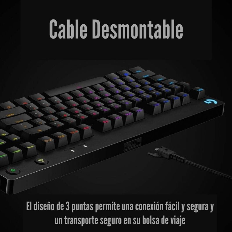 Logitech---Teclado-G-PRO-TKL-GX-Blue-Clicky-RGB-Lyghtsync