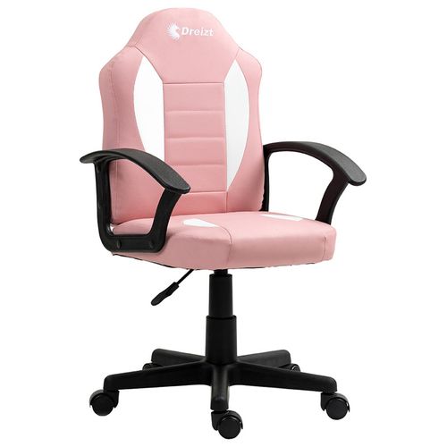 Silla Gamer Dreizt Play Series Rosado – Altura Regulable Infantil Niña