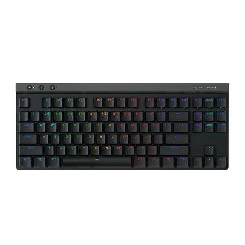 Logitech G - Teclado G515 Lightspeed TKL Wireless Tactile - Negro