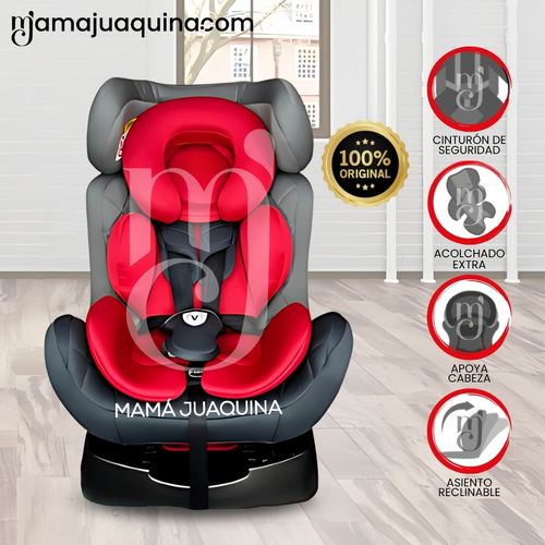 Silla De Auto Baby Kits «VENECIA» Rojo