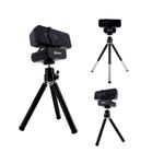 Camara-Web-Teros-TE-9072-TE9072-hasta-2592p-2K-microfono-USB-20-Con-Tripode