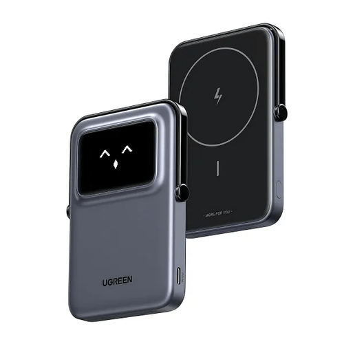 Batería Portátil UGREEN 5000mAh con Carga Magnética 7.5W y USB-C 20W