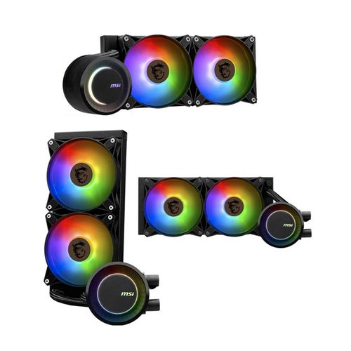 Refrigeracion liquida MSI MAG CORELIQUID E240 2 Ventiladores Negro