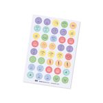 Set-de-stickers-Ingenial-Mix-x-9-unds