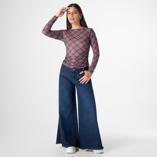 Pantalon Mujer Squeeze Wide Leg Hybiza