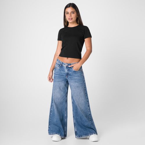 Pantalon Mujer Squeeze Wide Leg Yeti