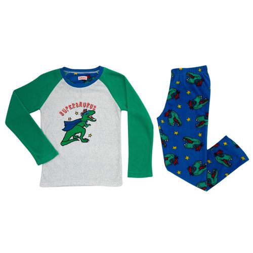 Pijamas Conjunto Polo + Pantalón Polar NO Niño EUREKA