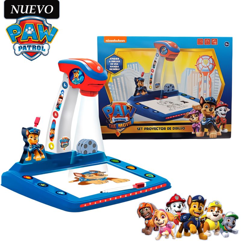 Pizarra-Proyector-De-Dibujos-Para-Niños-PAW-PATROL