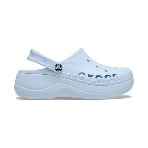 Crocs Mujer Baya Platform Clog Cr208186-4Jq Celeste