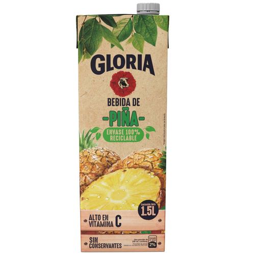 Bebida de Piña GLORIA Tetrapack 1.5L