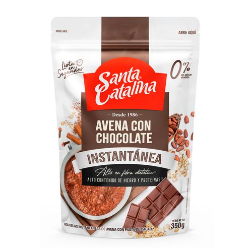 Avena Instantánea Chocolate SANTA CATALINA Doypack 350g