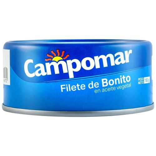 Filete de Bonito CAMPOMAR en Aceite Vegetal Lata 150g