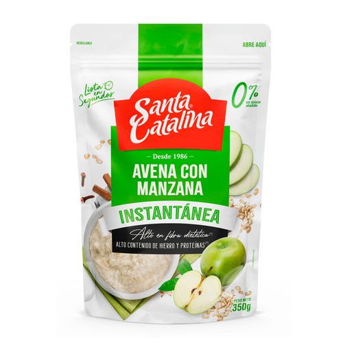 Avena Instantánea Manzana SANTA CATALINA Doypack 350g