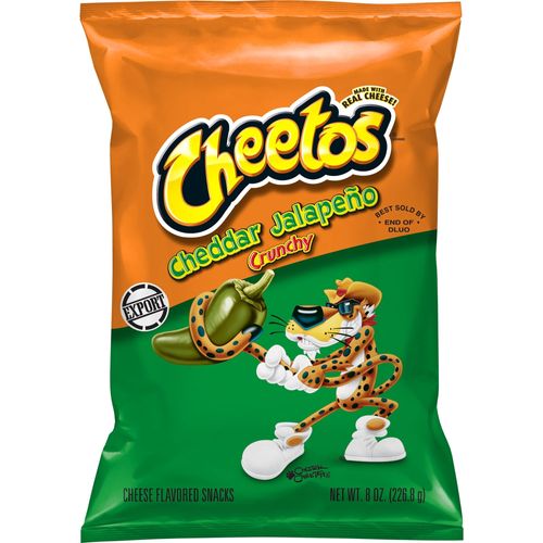 Piqueos CHEETOS Crunchy Cheddar Jalapeño Bolsa 226.79g