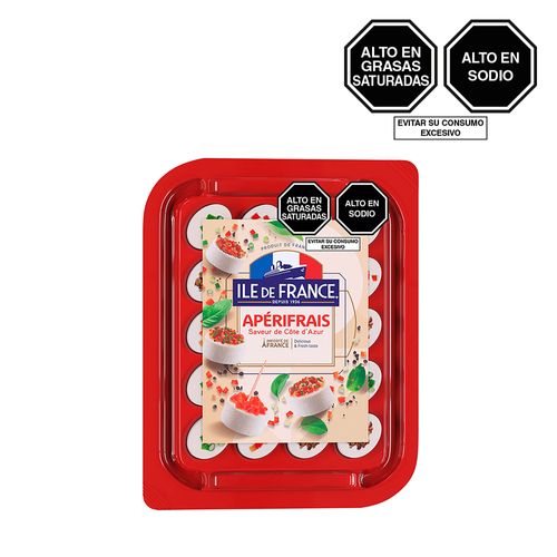 Queso Crema Aperifrais Azur ILE DE FRANCE Paquete 100g