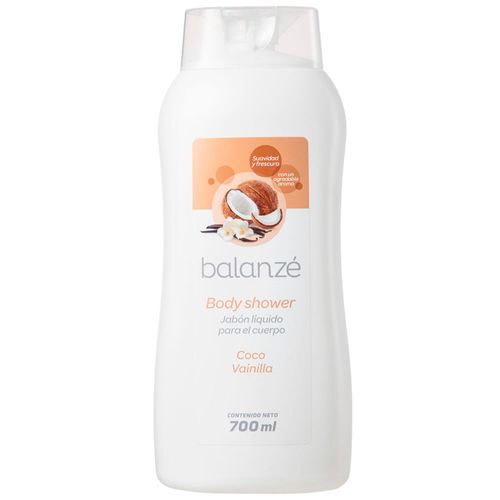 Jabón Líquido Corporal BALANZÉ Coco Vainilla Frasco 700ml