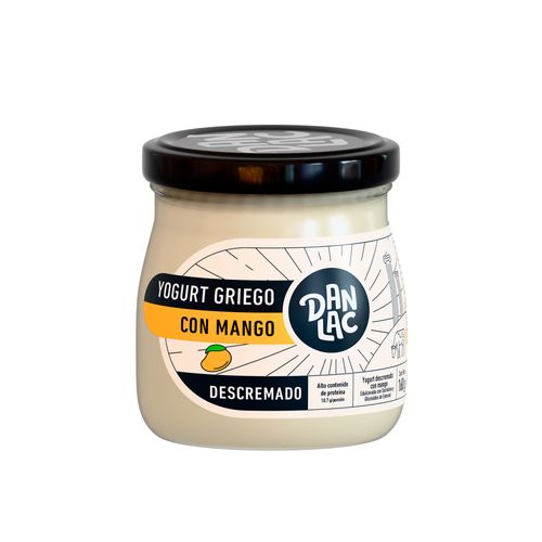 Yogurt Griego de Mango DANLAC Frasco 160g