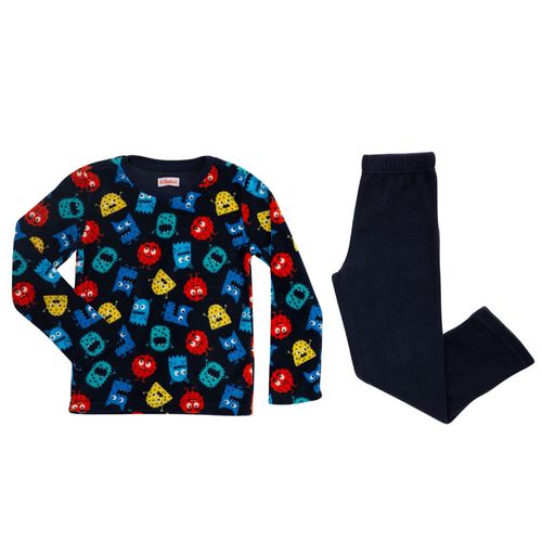 Pijamas Conjunto Polo + Pantalón Polar NO Niño EUREKA