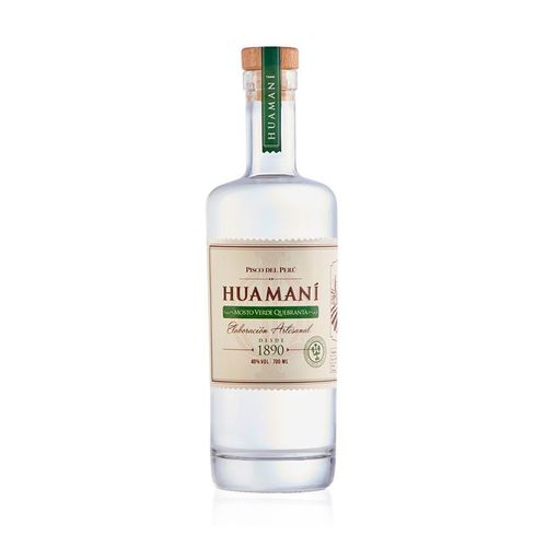 PISCO HUAMANI MOSTO VERDE QUEBRANTA 700ml