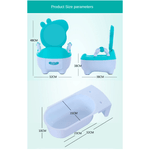 Bacin-Para-Bebe-Baby-Potty-Rabbit-Verde-Agua