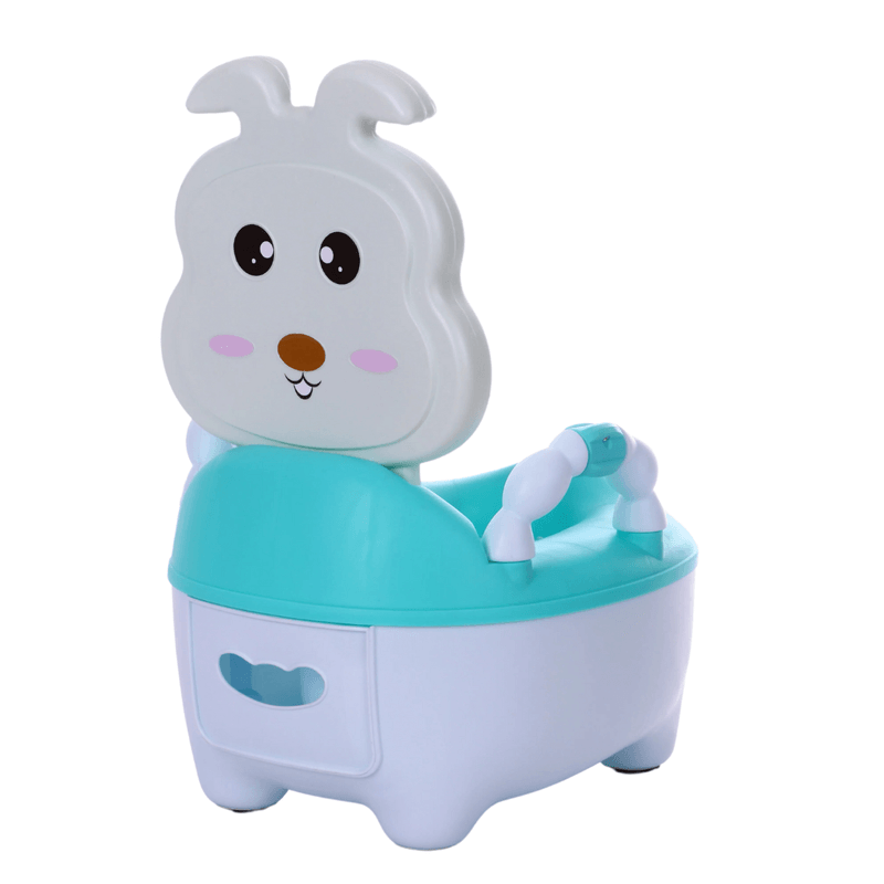 Bacin-Para-Bebe-Baby-Potty-Rabbit-Verde-Agua