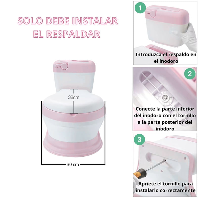 Bacin-de-Entrenamiento-para-Bebes-y-Niños-Musical-Rosa