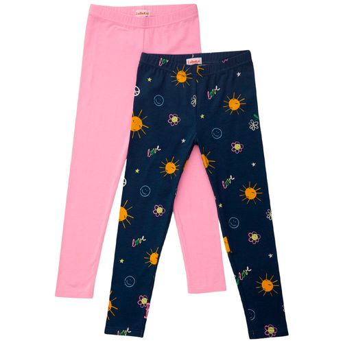 Pantalones Leggins pack x 2 Niña OI25 EUREKA